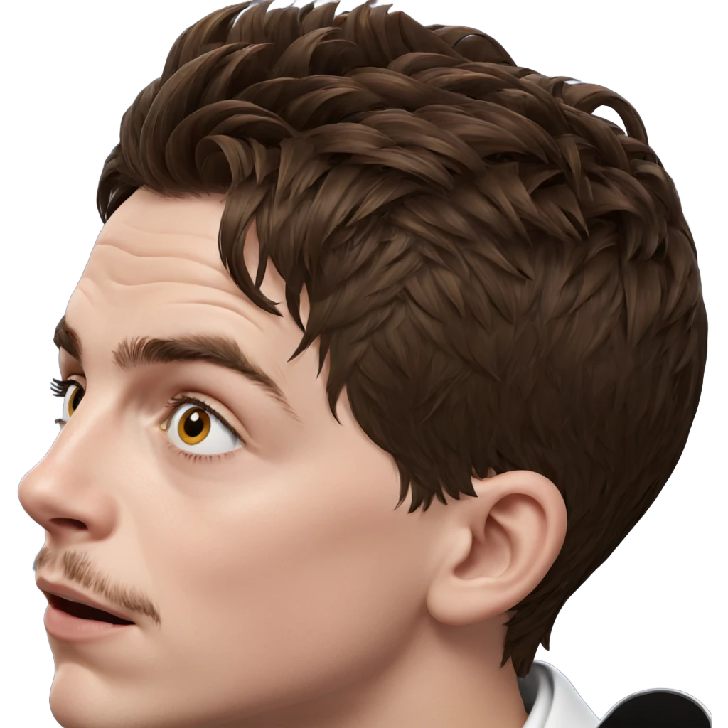 realistic portrait of a boy emoji
