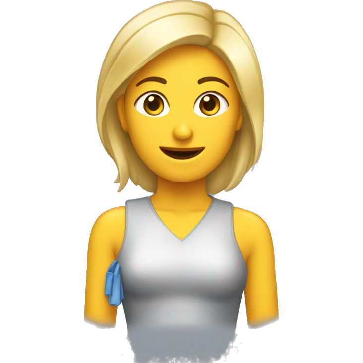 женщина за компьютером emoji
