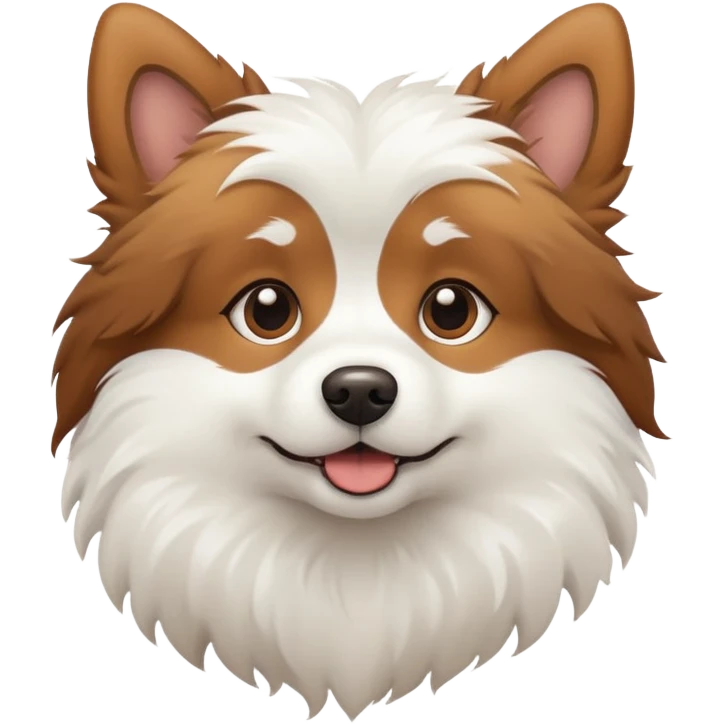 white brown emoji