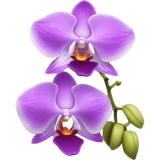 Orchid emoji