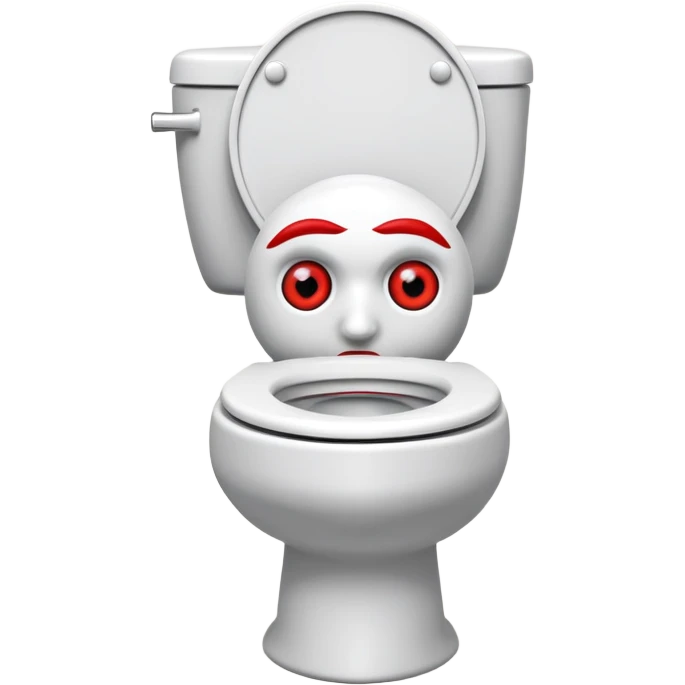 Skibidi toilet man toilet emoji