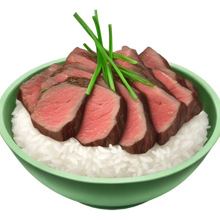 wagyu beef bowl emoji