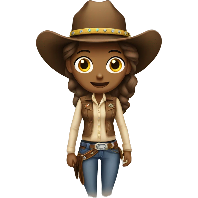 Cowgirl emoji