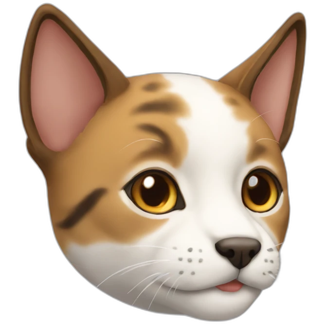 猫のような犬 emoji