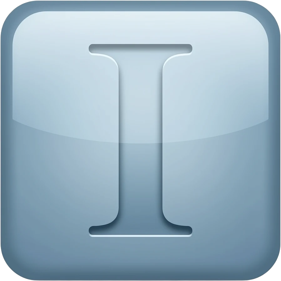 Emoji de un signo de información ℹ️ que diga I en forma de un cuadro emoji