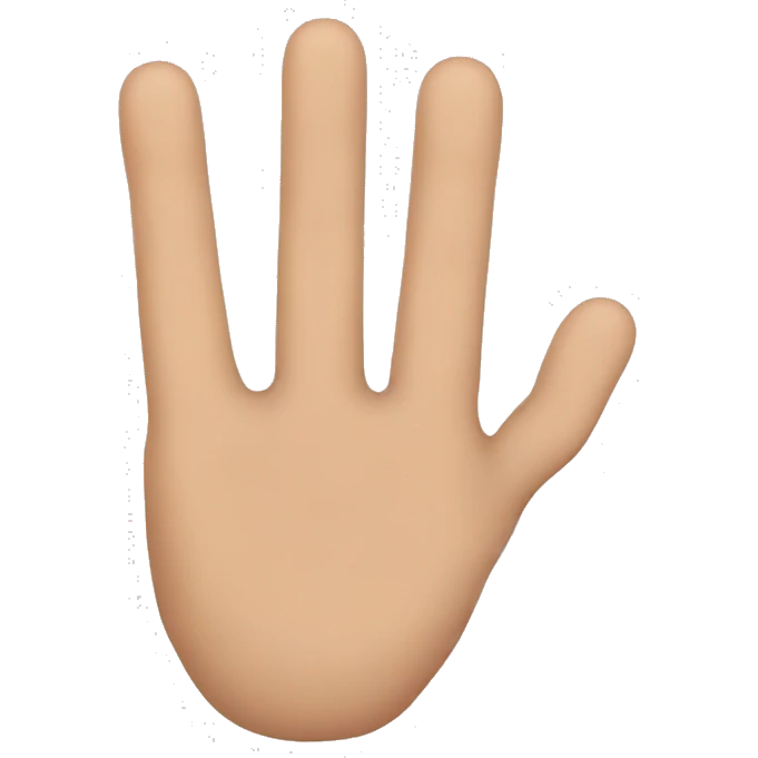  finger emoji