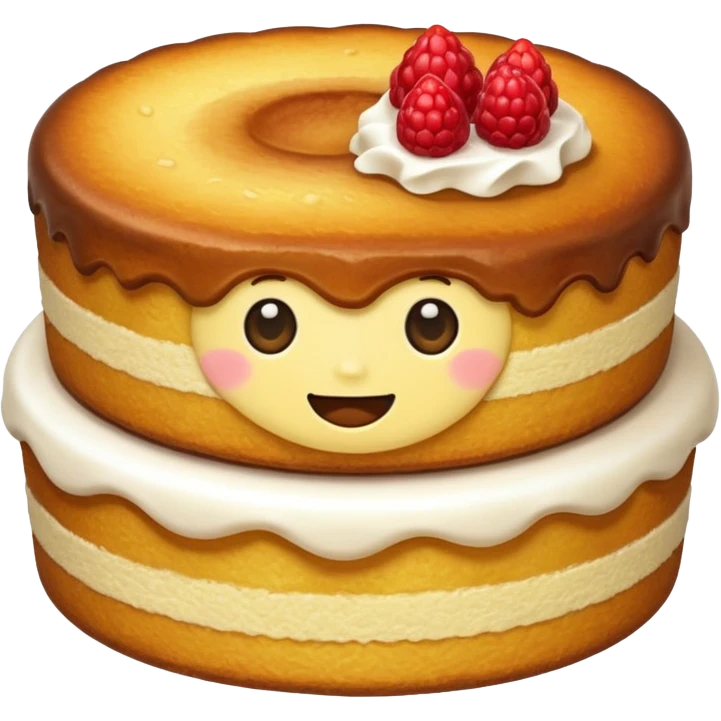 sponge cake emoji