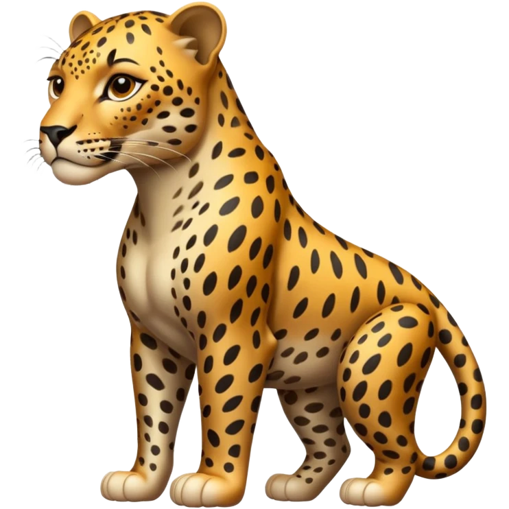 Leopard’s Body in reality emoji