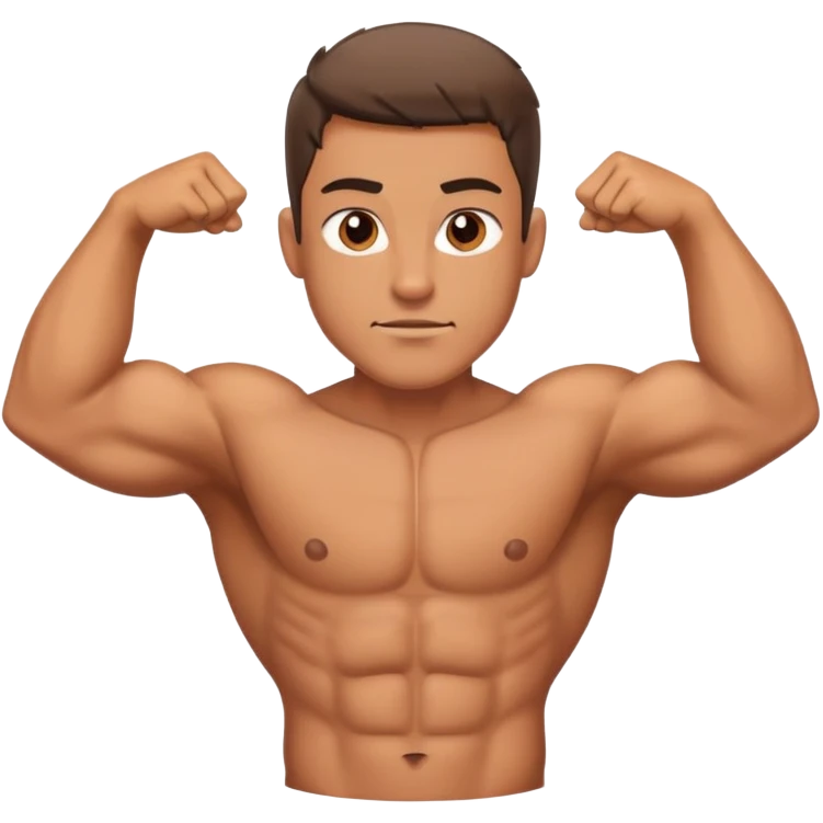 sexy and shirtless emoji