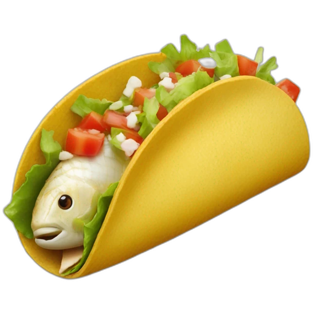 fish taco emoji