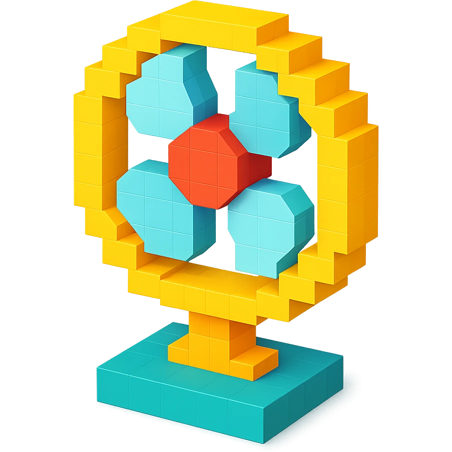 Fan emoji
