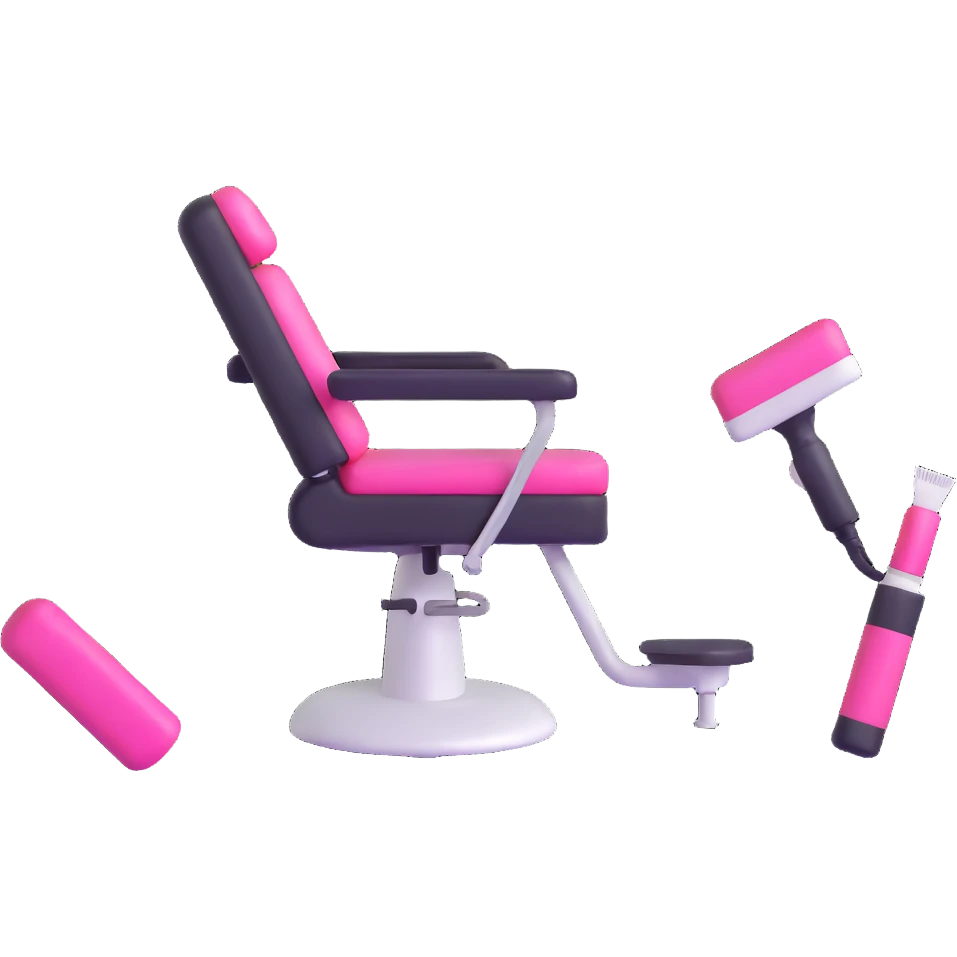 team of hairstylists in beauty salon emoji