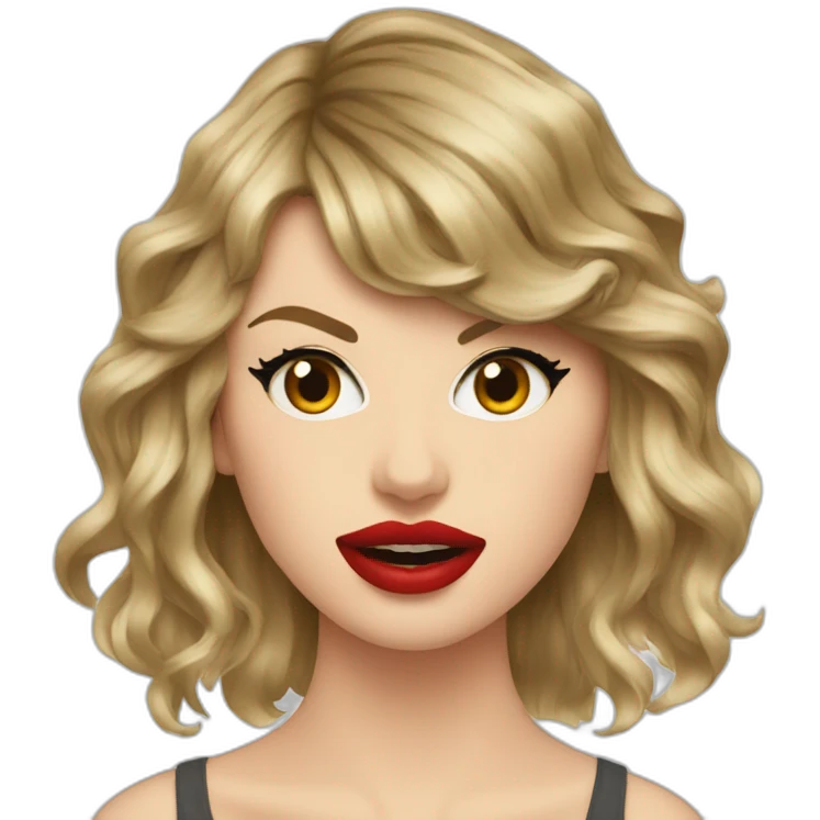 taylor-swift-mouth-bbc emoji