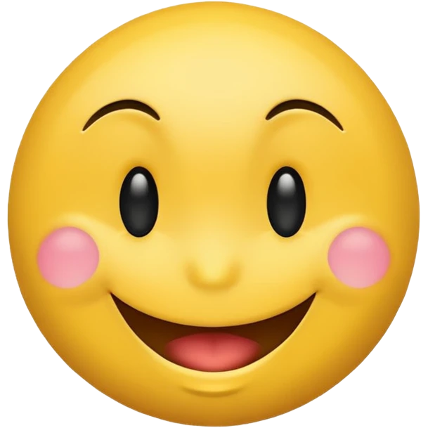 Smiley face emoji teasing emoji