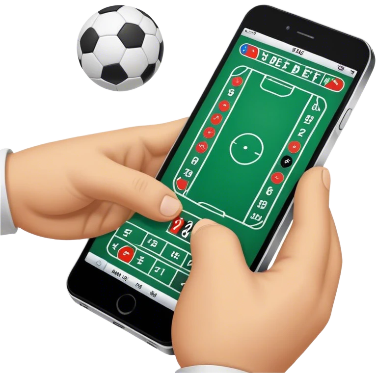 Sports betting emoji