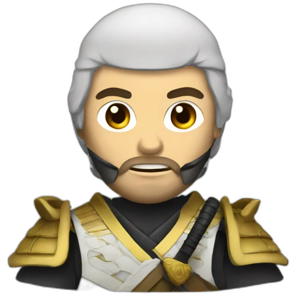 un samurai del marketing digital emoji