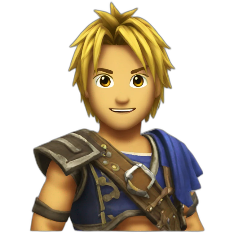 FFX Tidus emoji
