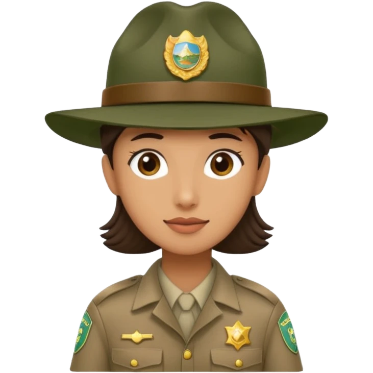 Park ranger emoji