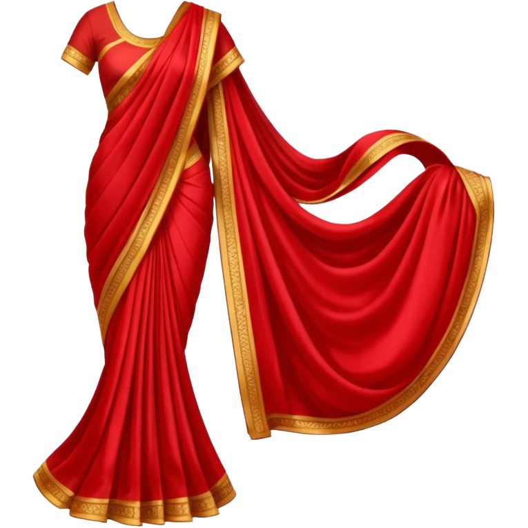 saree red emoji
