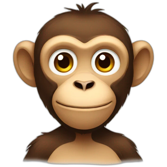 Monkey emoji