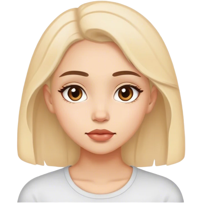 Clean girl emoji