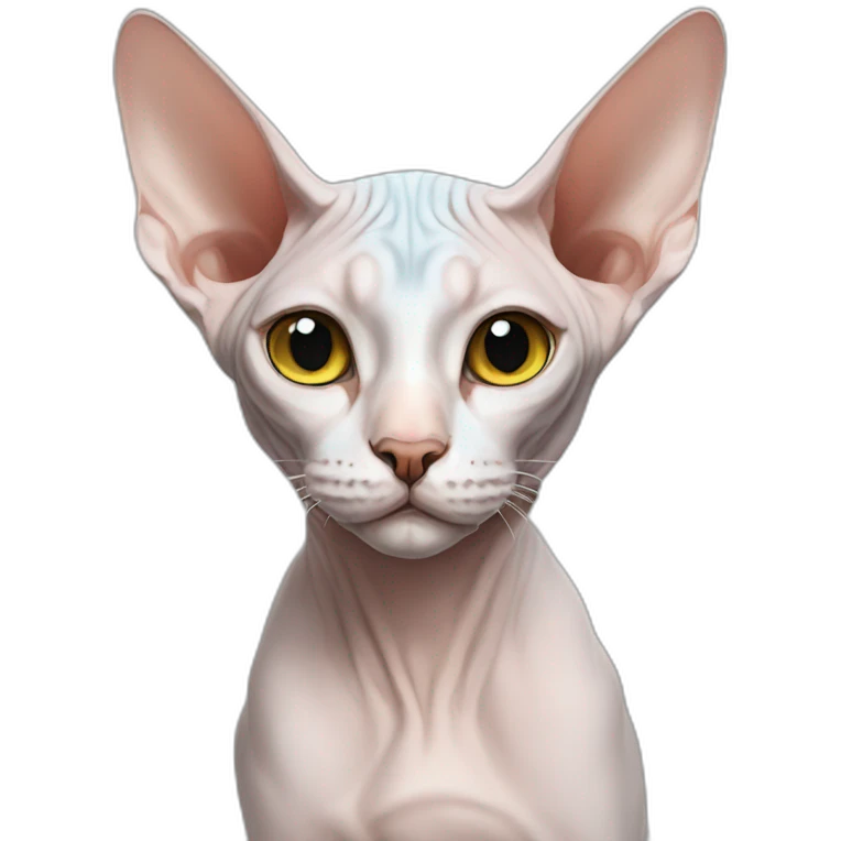 cat-sphynx emoji