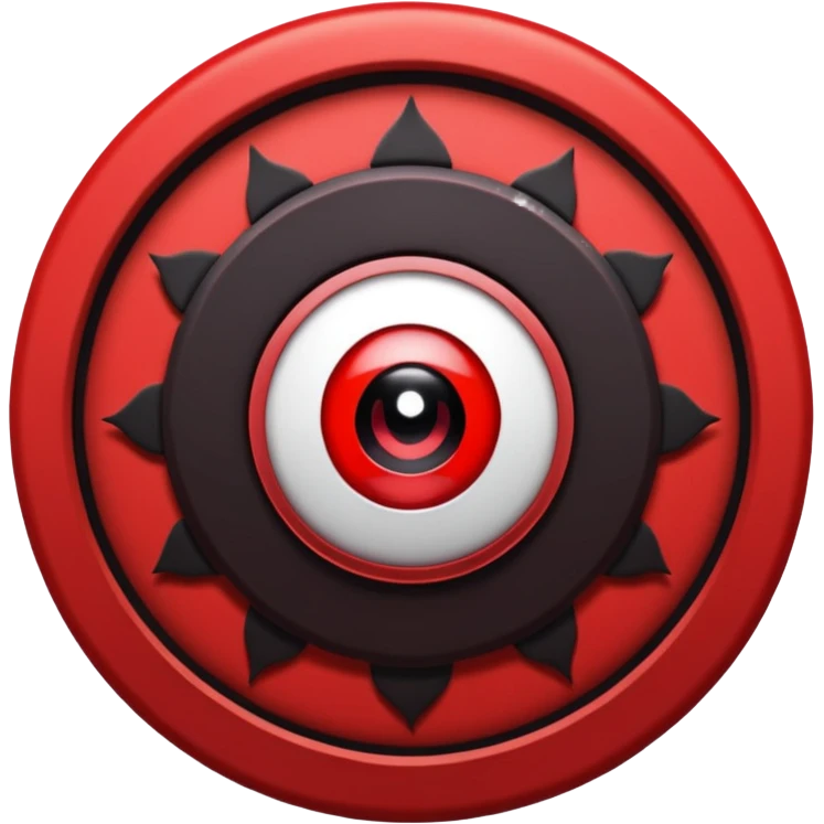 Sharingan del clan Uchiha emoji