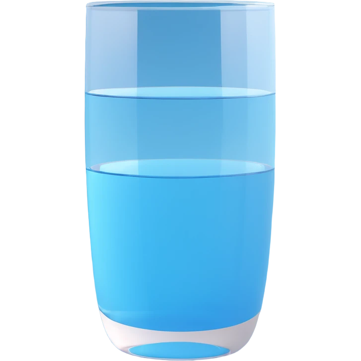 ]glass with water emoji