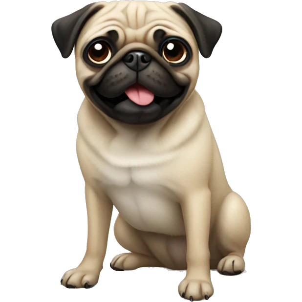 Pug emoji