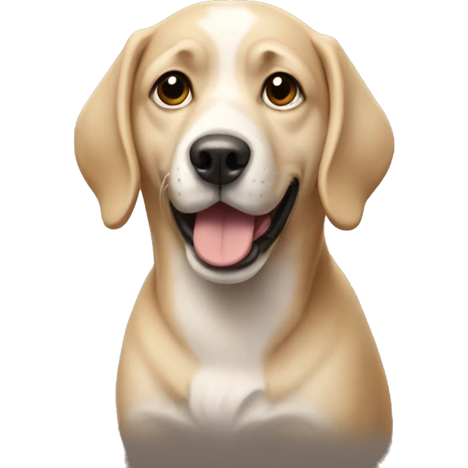 a dog emoji