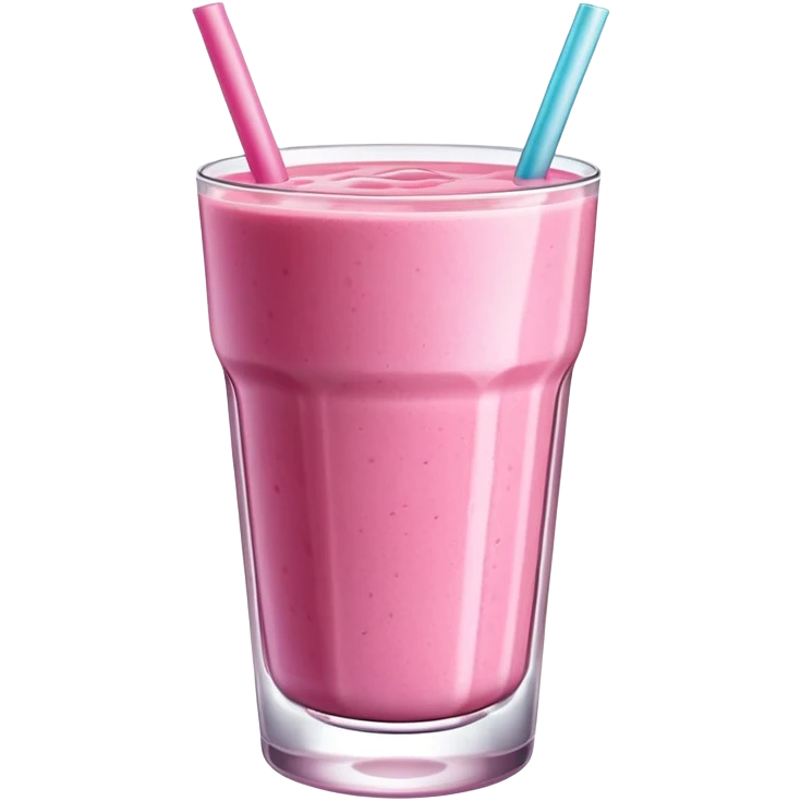 Pink smoothie emoji
