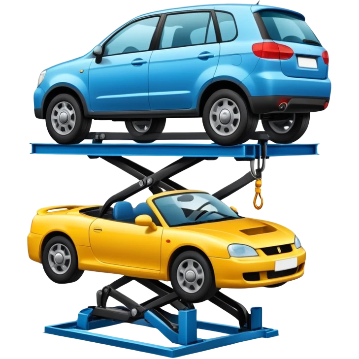 car getting an oil change emoji