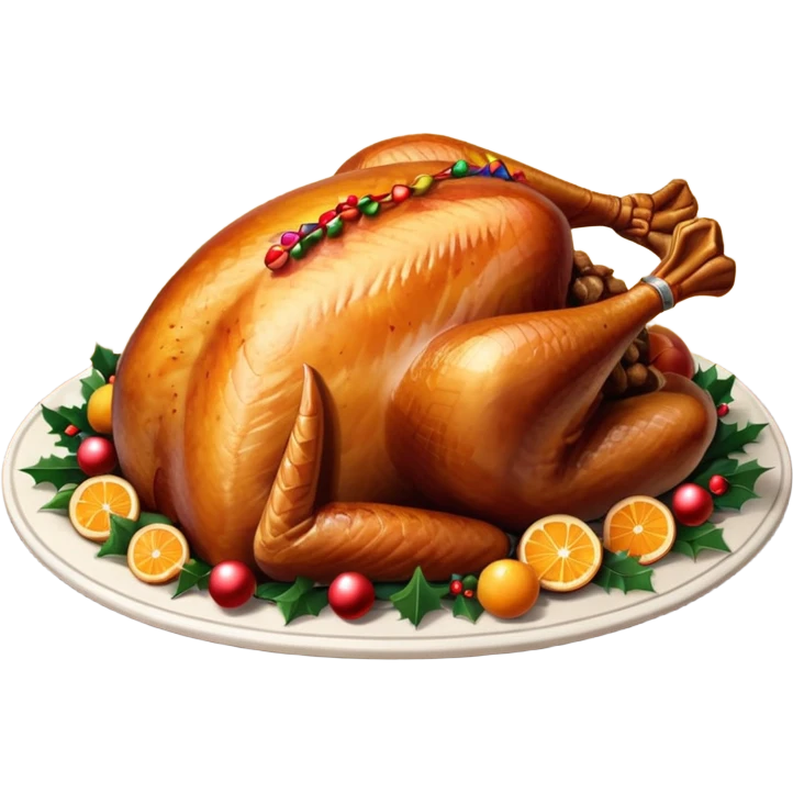 Christmas dinner emoji