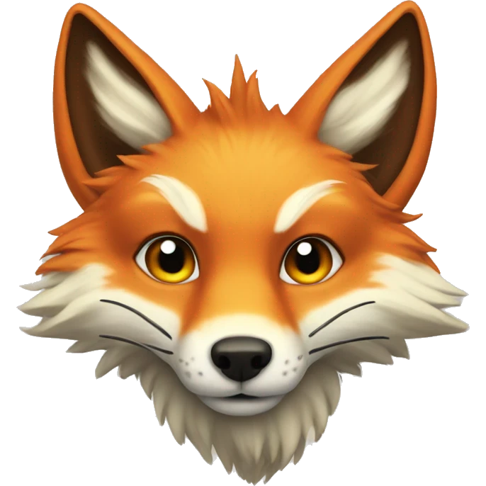 a fox with ninetails emoji
