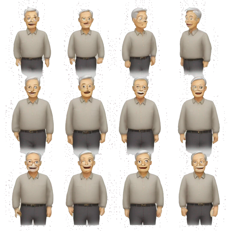 Old men work emoji