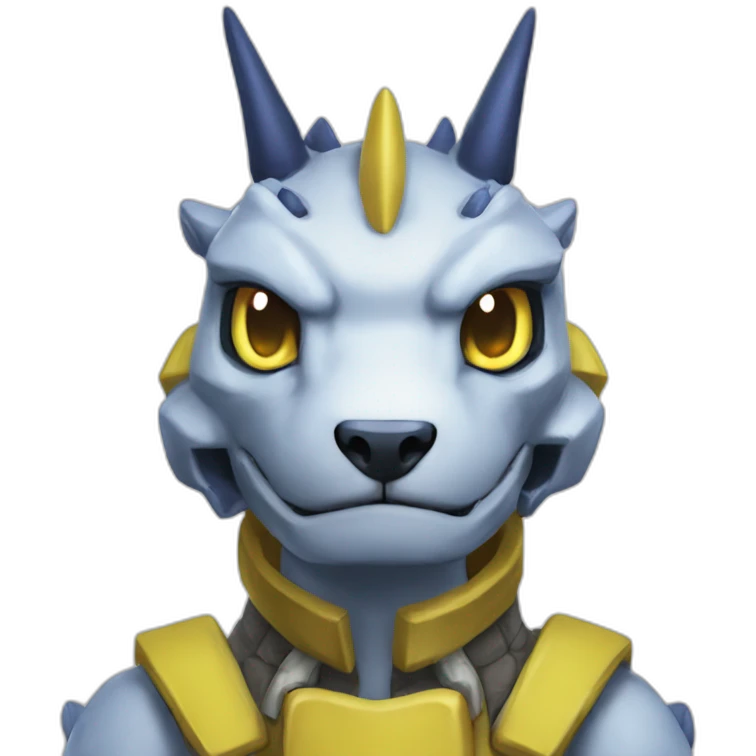 Digimon gabumon emoji