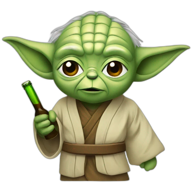 yoda beer emoji