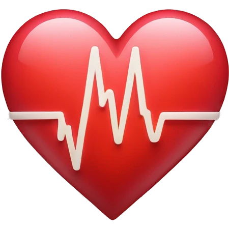 heart with heartbeat emoji