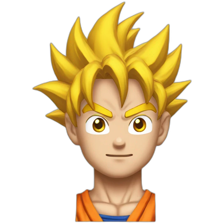 Goku super Sayayin super emoji