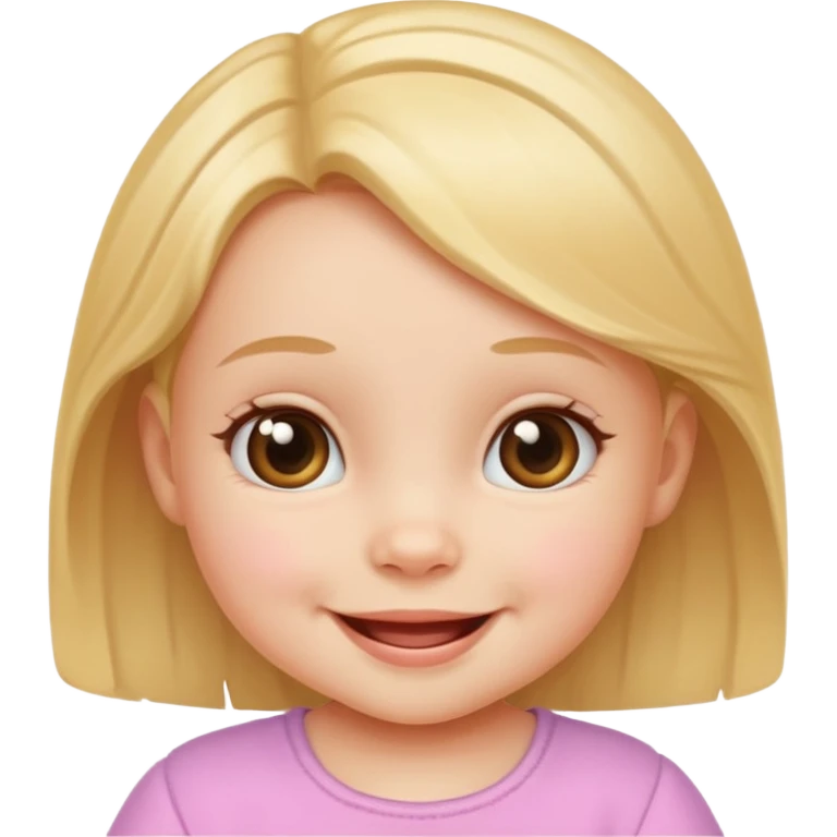 Baby girl emoji