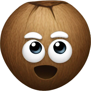 coconut emoji