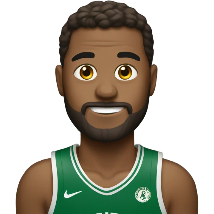 Me with Celtics basketball emoji
