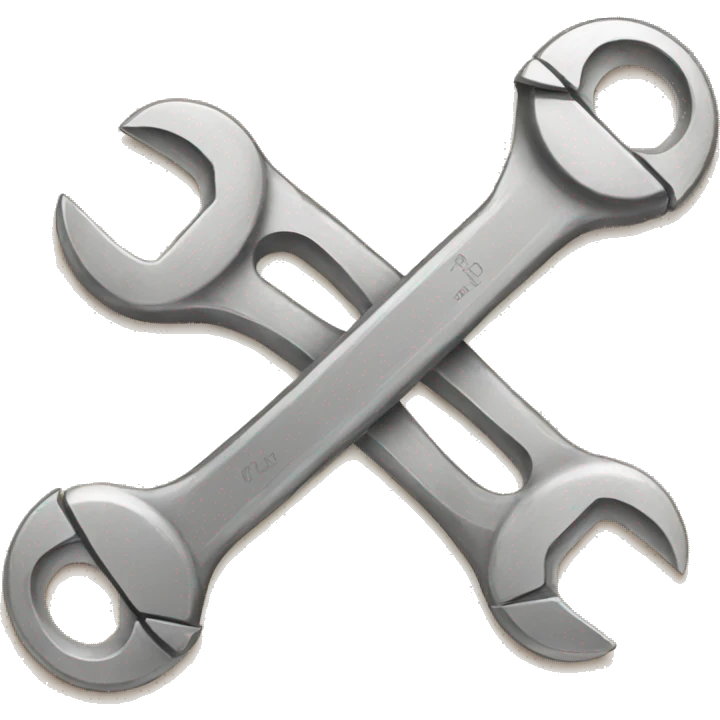 double wrench emoji