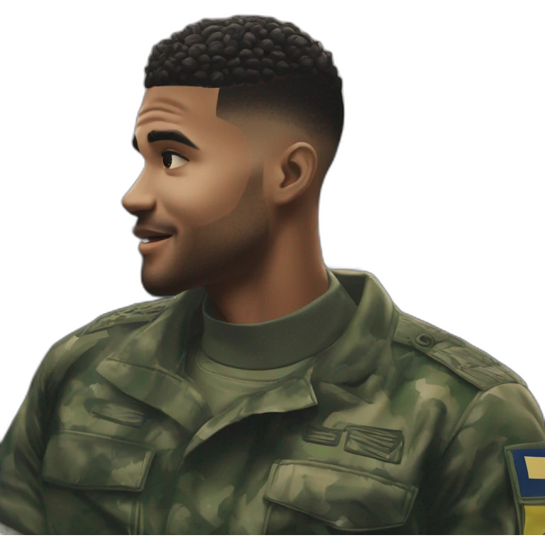 Uber Cariocas do Rio de Janeiro Brasil, criar do RJ roupas típicas da favela Streetwear black Brazilian young favela barberman doing a degradê militar fade haircut in a black Brazilian Man emoji