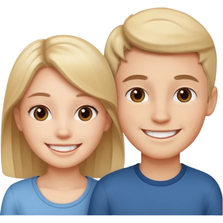 Girl with boy emoji
