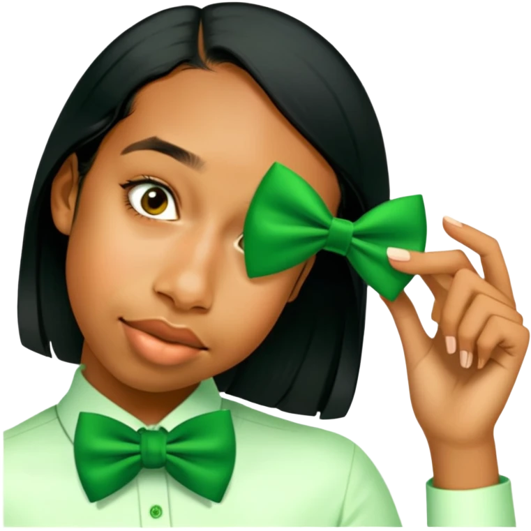 Stylish Leprechaun emoji