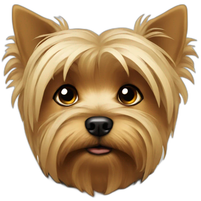 sad Yorkshire Terrier emoji