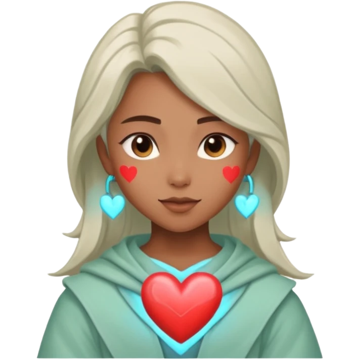 Sage from Valorant draws a heart, the heart must be animated emoji