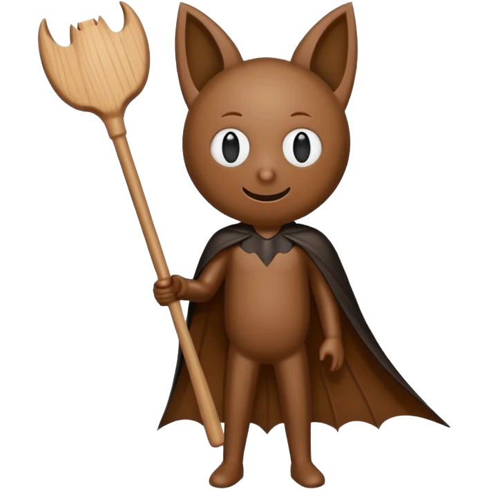 wooden stick figure with a bat tung tung tung sahur emoji