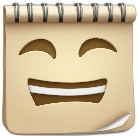 notepad emoji
